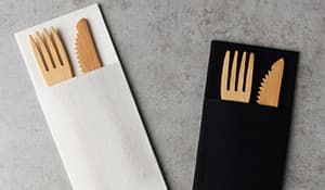 Pochettes à couverts