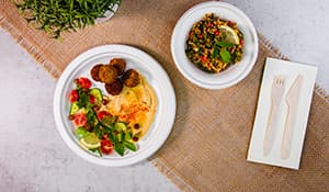 Assiettes & bols biodégradables