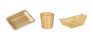 Assiettes & bols en bois
