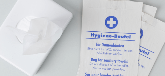 Sachets hygiéniques