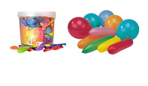 Ballons - couleurs assorties