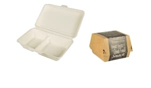 Boîtes repas & hamburgers