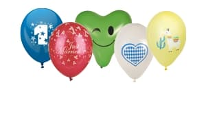 Ballons avec motif