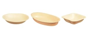 Bols en feuille de palmier