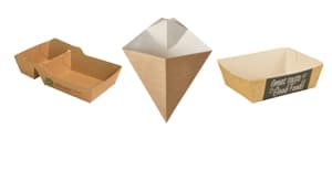 Barquettes en carton