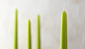 Bougies de chandelier