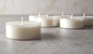 Bougies chauffe-plats
