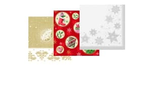 Serviettes pour Noël