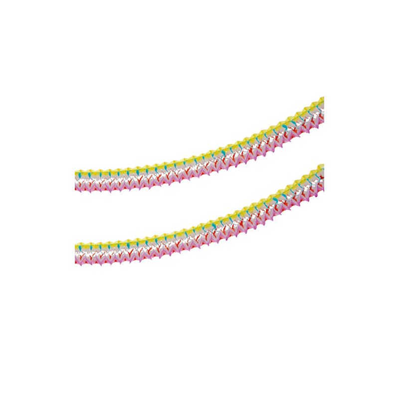 Girlanden "Mini", Papier 2 m x 8 cm x 8 cm farbig - Bild 1 Girlanden "Mini", Papier 2 m x 8 cm x 8 cm farbig - Bild 1
