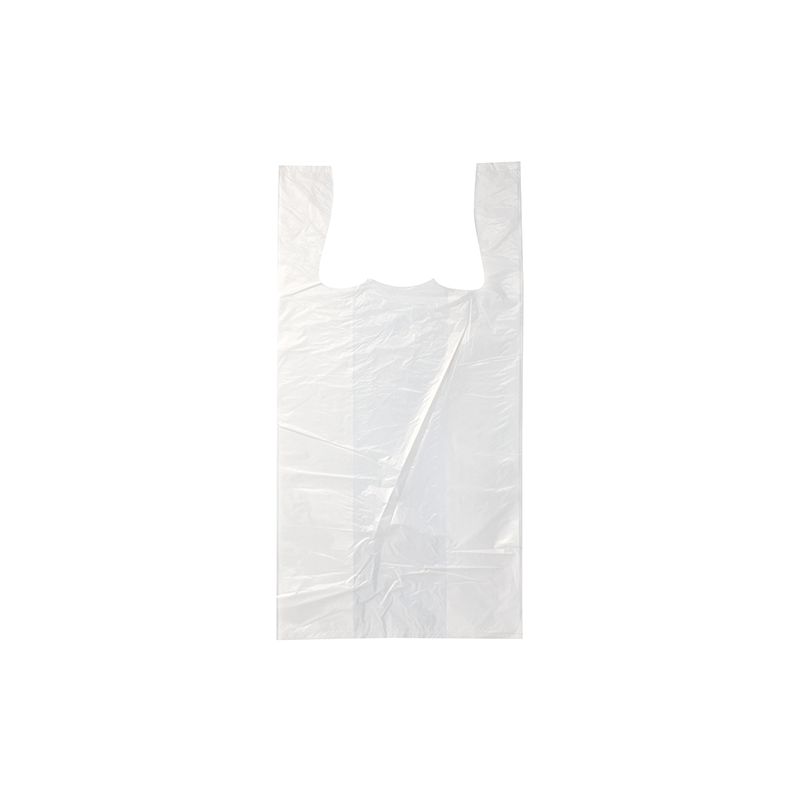 Hemdchen-Tragetaschen, HDPE 60 x 30 x 18 cm weiss - Bild 1 Hemdchen-Tragetaschen, HDPE 60 x 30 x 18 cm weiss - Bild 1