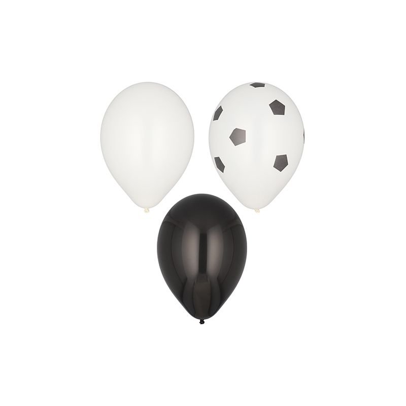 Luftballons Ø 29 cm farbig sortiert "Football" - Bild 1