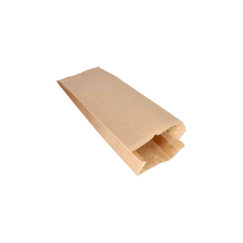 Papierfaltenbeutel, Kraftpapier 35 x 13 cm x 7 cm braun Füllinhalt 2 kg, gefädelt - Bild 1 Papierfaltenbeutel, Kraftpapier 35 x 13 cm x 7 cm braun Füllinhalt 2 kg, gefädelt - Bild 1
