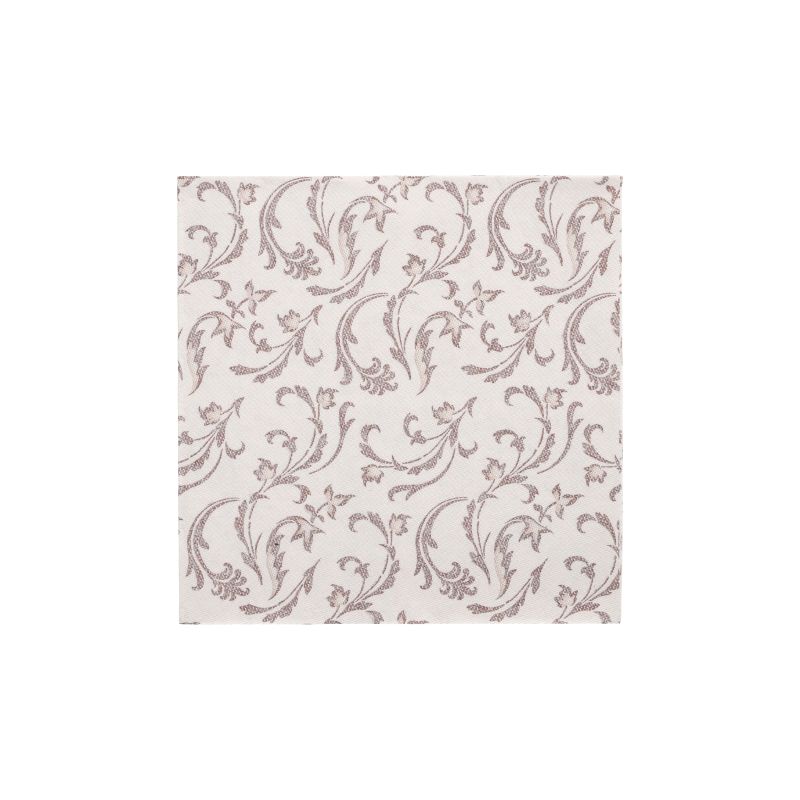 Servietten, braun "ROYAL Collection" 1/4-Falz 40 x 40 cm "Damascato" - Bild 1