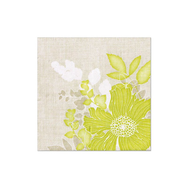 Servietten, grün "ROYAL Collection" 1/4-Falz 40 x 40 cm "Annabel" - Bild 1