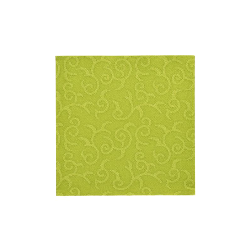 Servietten, olivgrün "ROYAL Collection" 1/4-Falz 40 x 40 cm "Casali" - Bild 1