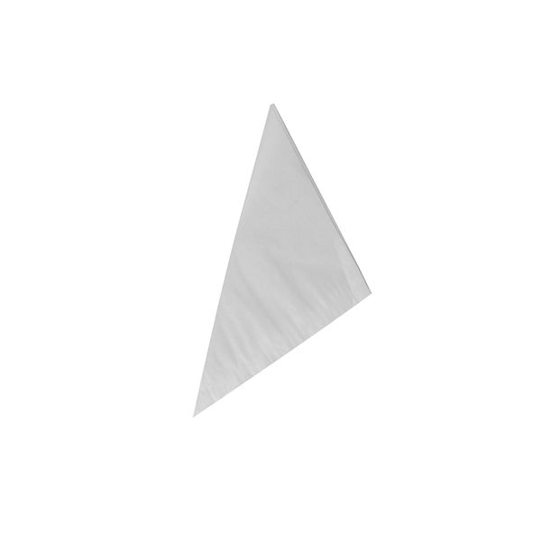 Spitztüten, Pergamentersatz, fettdicht, Füllinhalt 125 g, gefädelt 19 x 19 x 27 cm weiss - Bild 1