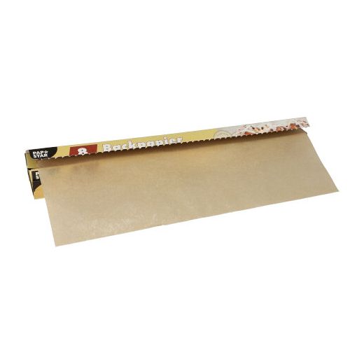 Papier sulfurisé 8 m x 38 cm marron en boîtes 1