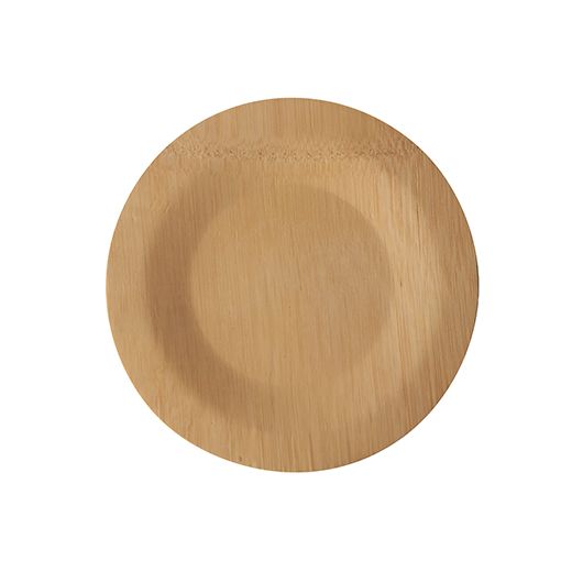 Assiettes, en bambou "pure" rond Ø 18 cm · 1,5 cm 1