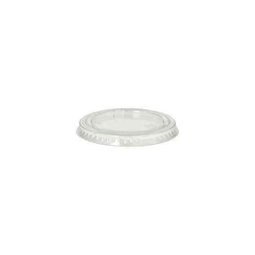 Couvercles pour gobelets à portion, PLA "pure" rond Ø 6 cm transparent 1