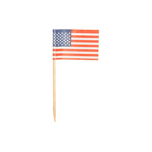 Piques décoratives 8 cm "Amerique" 1
