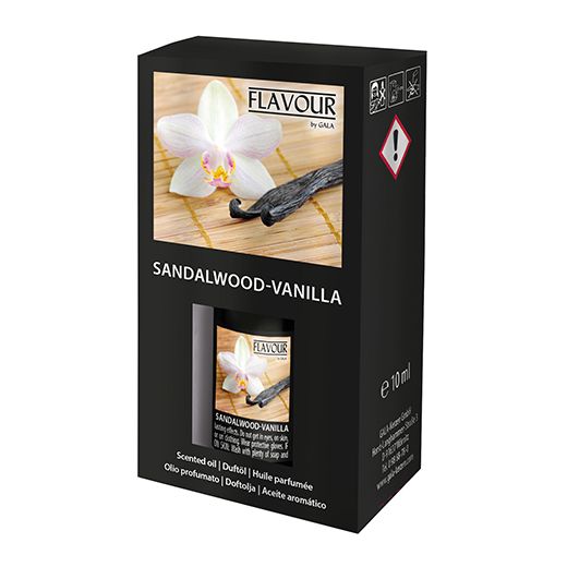 "Flavour by GALA" Huile parfumée 10 ml bois de santal-Vanille 1