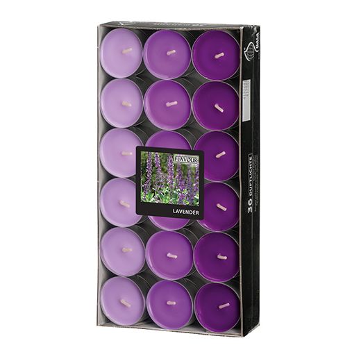 "Flavour by GALA" Lumière parfumée Ø 38 mm · 17 mm violet - lavender "Ton sur ton" 1