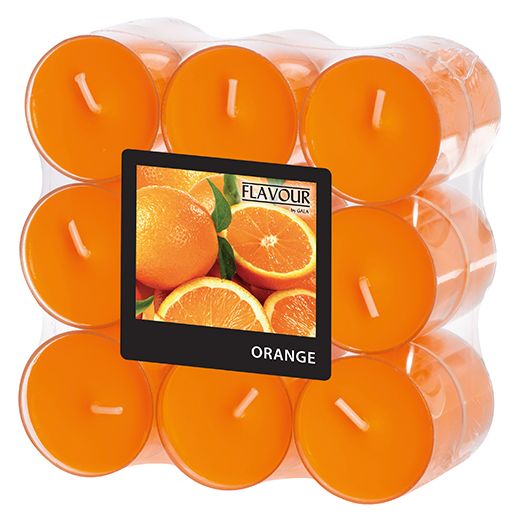 "Flavour by GALA" Lumière parfumée Ø 38 mm · 24 mm orange - orange en polycarbonate 1
