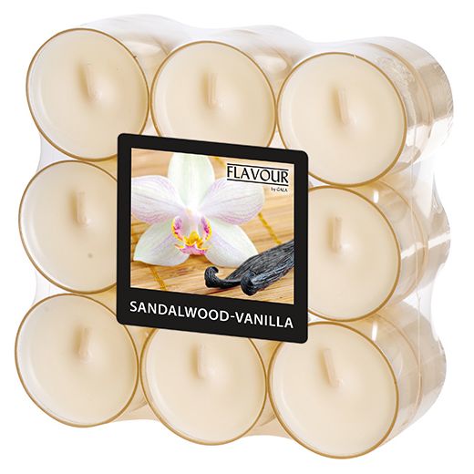 "Flavour by GALA" Lumière parfumée Ø 38 mm · 24 mm ivoire - Sandalwood-Vanilla en polycarbonate 1