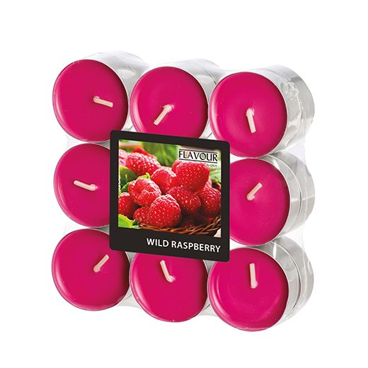 "Flavour by GALA" Lumière parfumée Ø 37,5 mm · 16,6 mm lie de vin - Wild Raspberry 1
