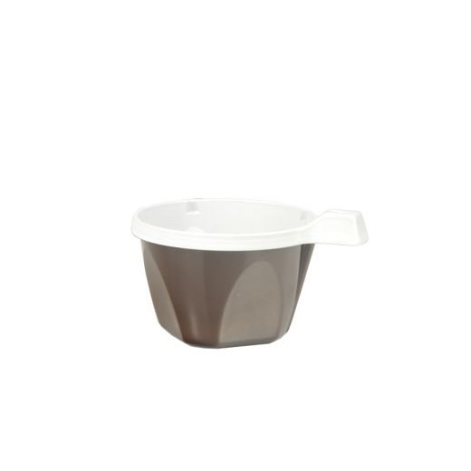 Tasses à café en PS 0,14 l Ø 8 cm · 5,3 cm marron/blanc 1
