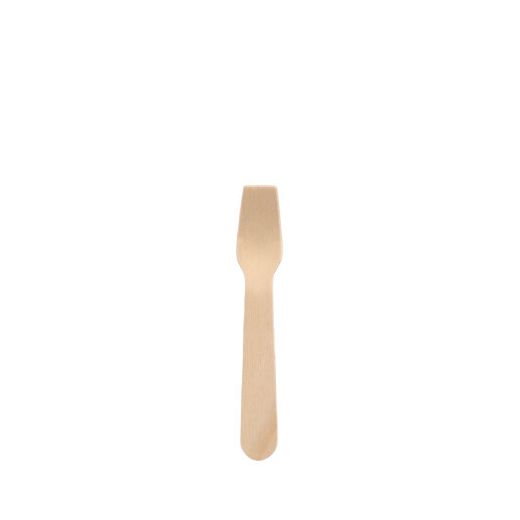 Cuillères à glace, bois "pure" 9,4 cm 1