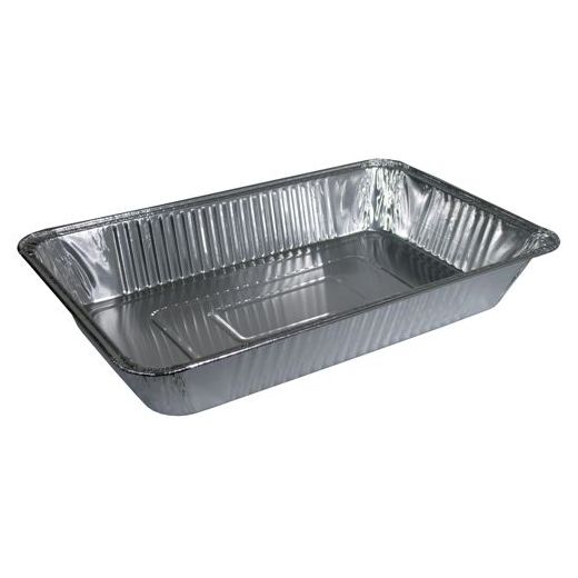 Récipients aluminium aux normes gastronomiques rectangulaire 8,5 l 8 cm x 32,6 cm x 52,7 cm 1/1 1