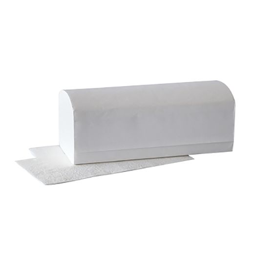 Papier essuie-mains pliage en V 23 cm x 25 cm blanc de haute "Comfort" 2 plis (20x160) 1
