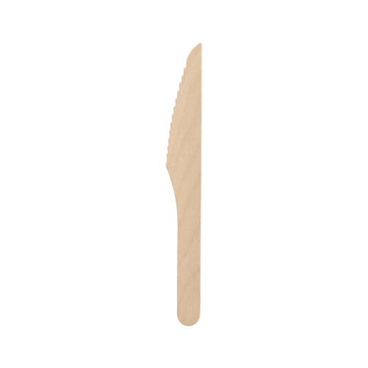 Couteaux, bois "pure" 16,5 cm, cirés 1
