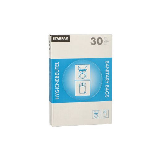 Sacs hygiéniques 28,5 cm x 8 cm x 7 cm en distributeur 1