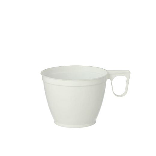 Tasses à café en PS 0,18 l Ø 7,8 cm · 6 cm blanc 1