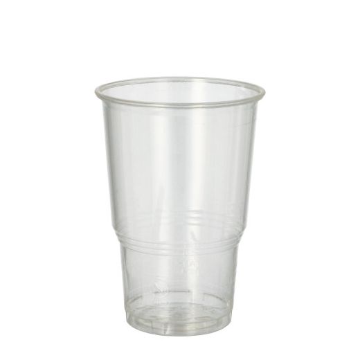 Gobelets pour boissons froides en P.L.A. "pure" 0,25 l Ø 7,8 cm · 11 cm transparent idéal pour biere 1