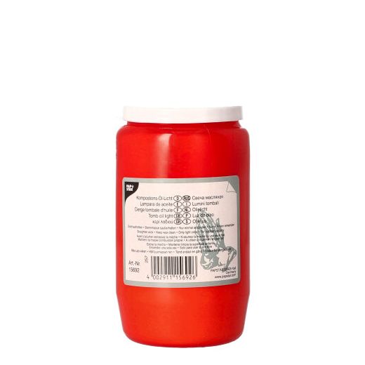 Bougie cimetière T3 Ø 5,8 cm · 9,6 cm enveloppe rouge 1