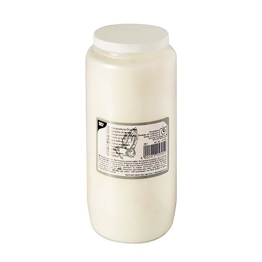 Bougie cimetière T6 Ø 6,8 cm · 14,2 cm enveloppe transparent 1
