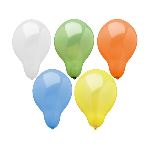 Ballons Ø 29 cm couleurs assorties 1