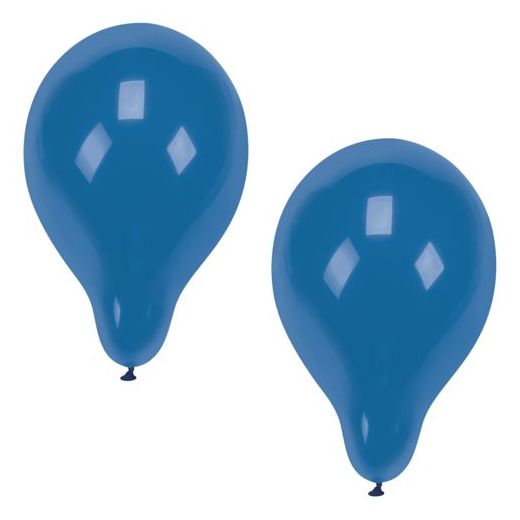 Ballons Ø 25 cm bleu 1