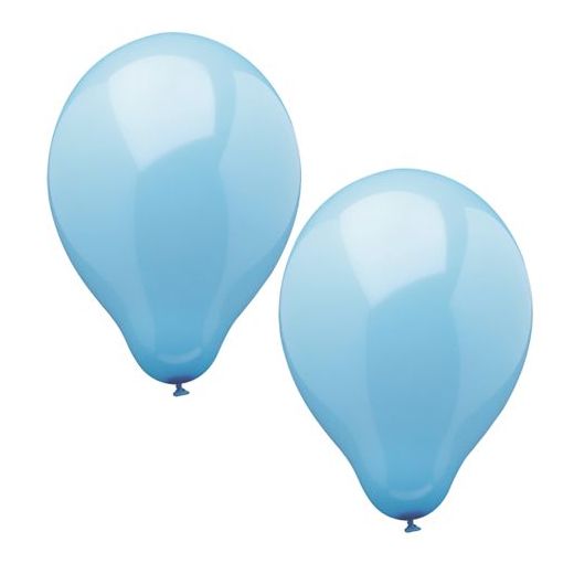 Ballons Ø 25 cm bleu clair 1