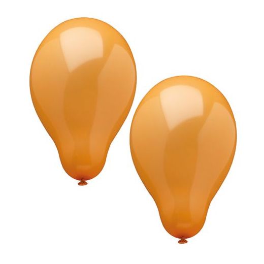 Ballons Ø 25 cm orange 1
