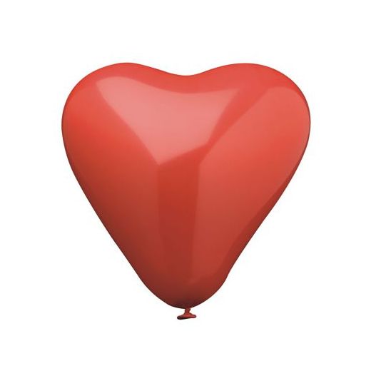 Ballons Ø 30 cm rouge "cœur" grande 1