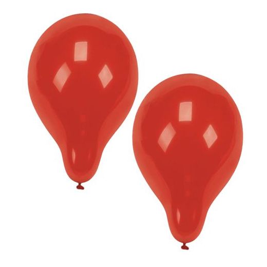 Ballons Ø 25 cm rouge 1