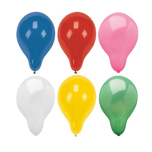 Ballons rond Ø 28 cm couleurs assorties 1