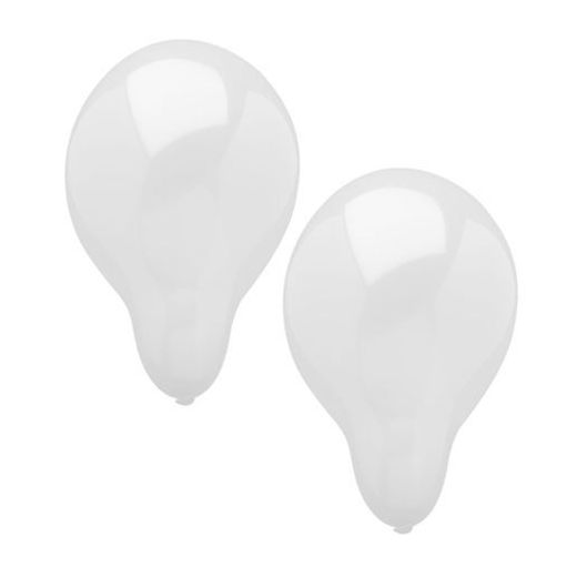 Ballons Ø 25 cm blanc 1