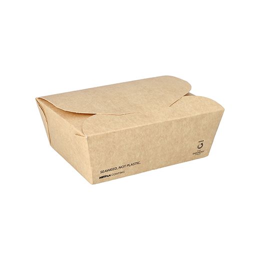 Panier-repas, carton "NOTPLA" 6,2 cm x 14 cm x 17 cm marron 1