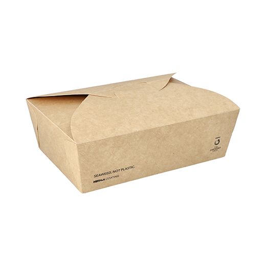 Panier-repas, carton "NOTPLA" 15 x 21 x 6,5 cm marron 1