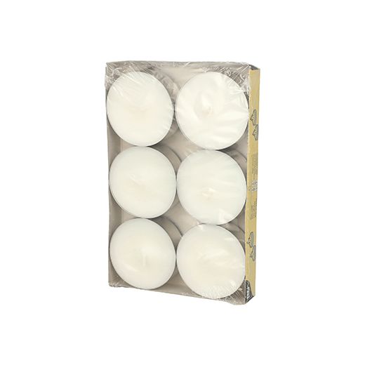 Bougies maxi Ø 59 mm · 24 mm blanc 1